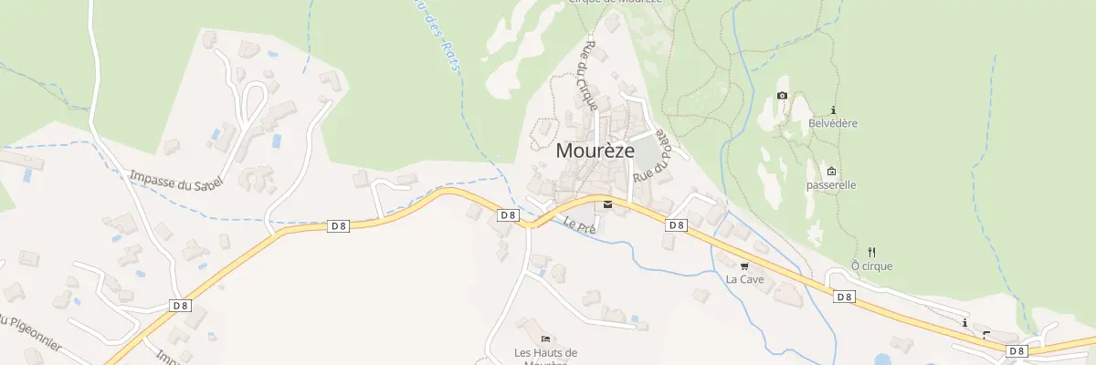 Plan du 7 Rue de la Bartassade à Mourèze