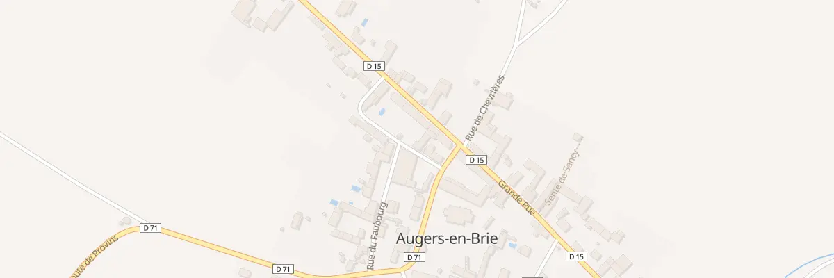 Plan du 1 Rue de la Valtonne à Augers-en-Brie