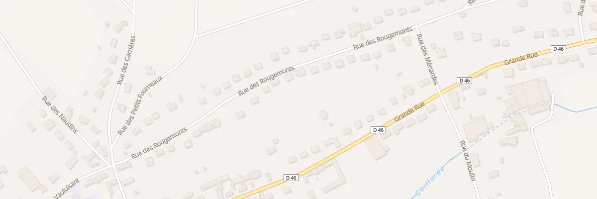 Plan du 38 Rue des Rougemonts à Saligny