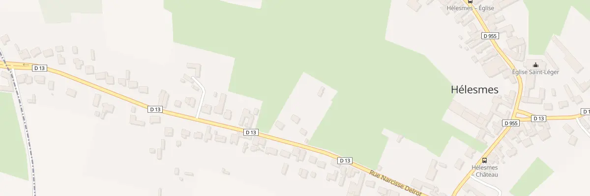Plan du 1T Rue Narcisse Delrot à Hélesmes