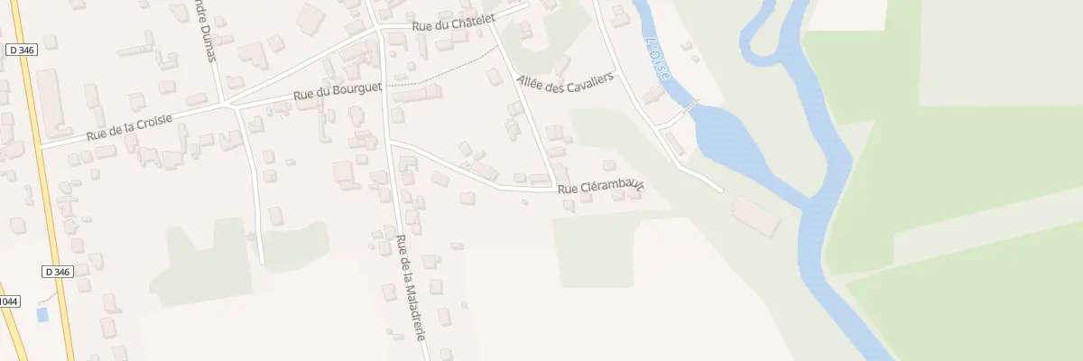 Plan du 7 Rue Clérambault à Vendeuil