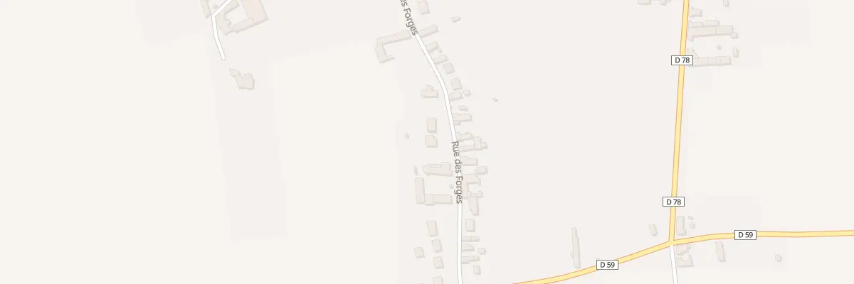 Plan du 6B Rue des Forges à Villuis