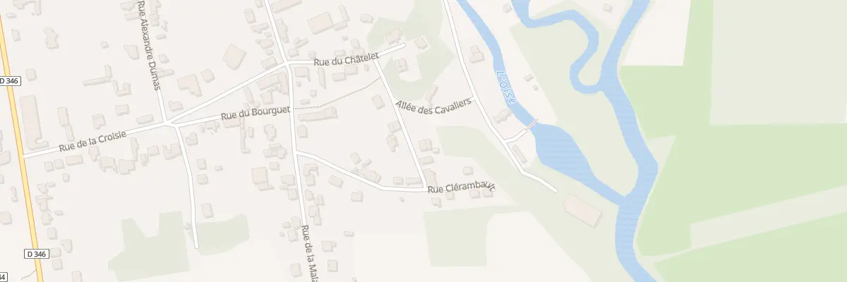 Plan du 3 Rue Marie de Luxembourg à Vendeuil