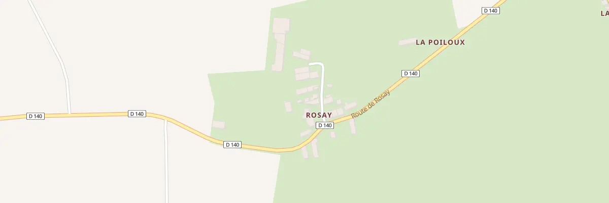 Plan du 78A Rosay à Arzembouy