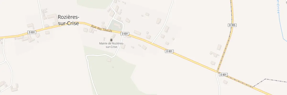 Plan du 23 Rue des Tilleuls à Rozières-sur-Crise