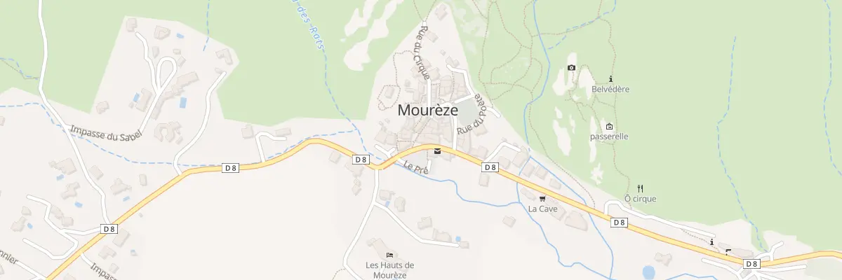 Plan du 4 Rue de la Callade à Mourèze