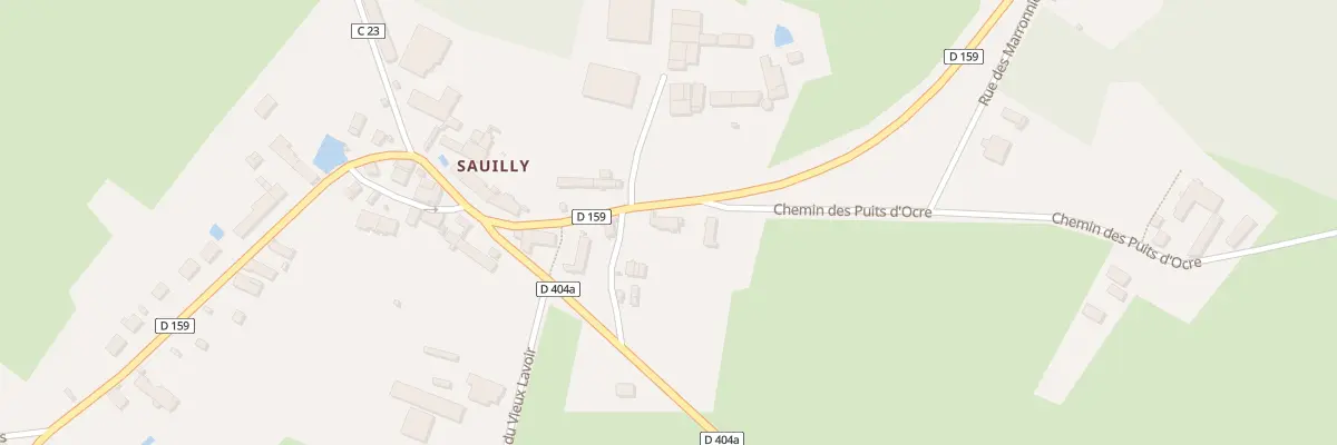 Plan du 125 Sauilly Le Hameau à Diges