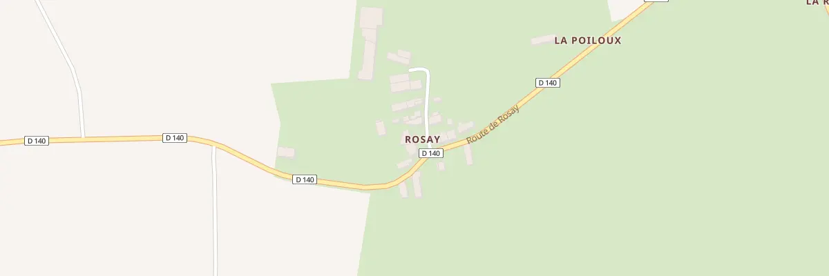 Plan du 74A Rosay à Arzembouy