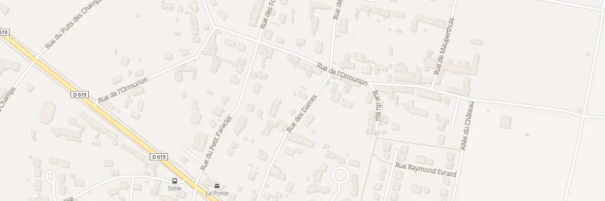 Plan du 13 Rue des Dames à Sourdun