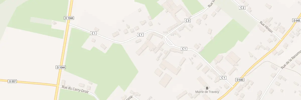 Plan du 15 Rue Flamande à Travecy