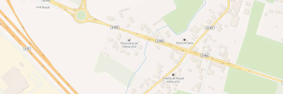 Plan du 6 Rue de l’Alene d’Or à Rosult