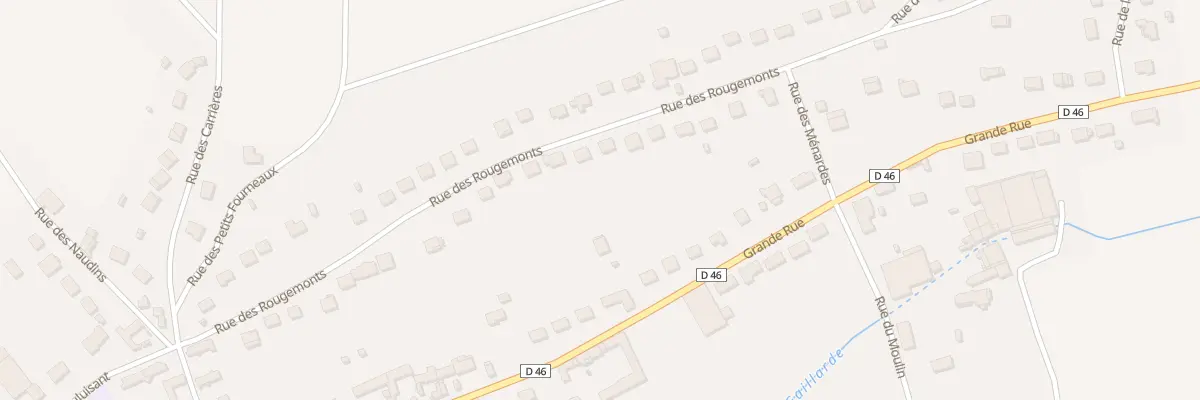 Plan du 42 Rue des Rougemonts à Saligny