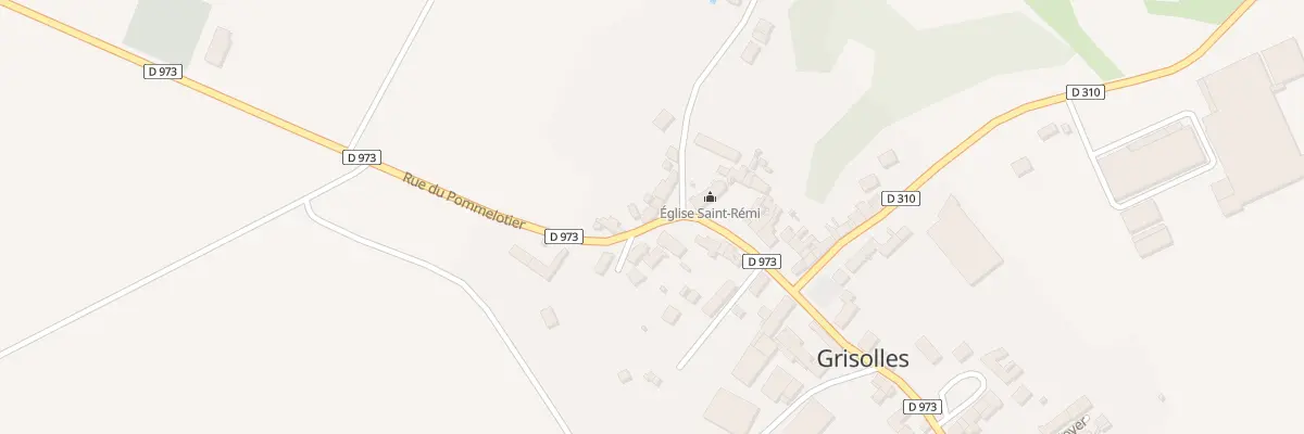 Plan du 22 Rue du Pommelotier à Grisolles
