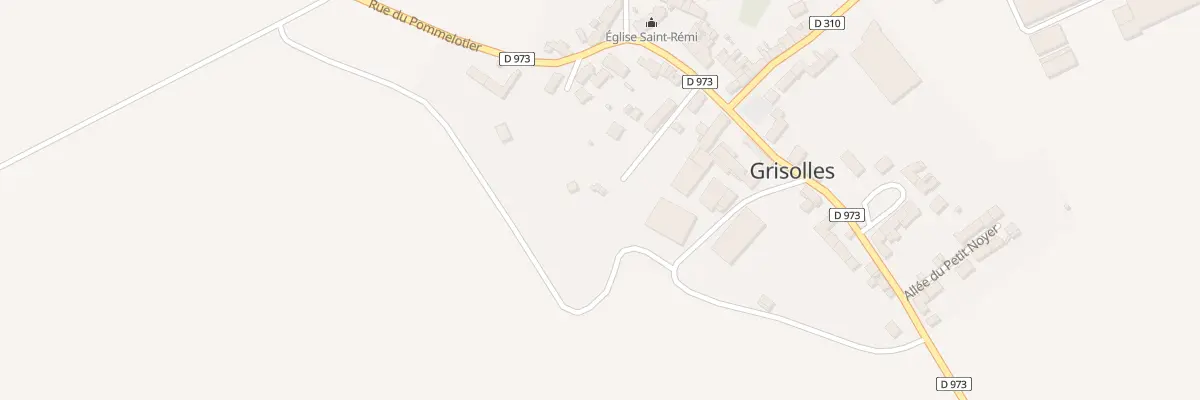 Plan du 8 All du Pré Huon à Grisolles