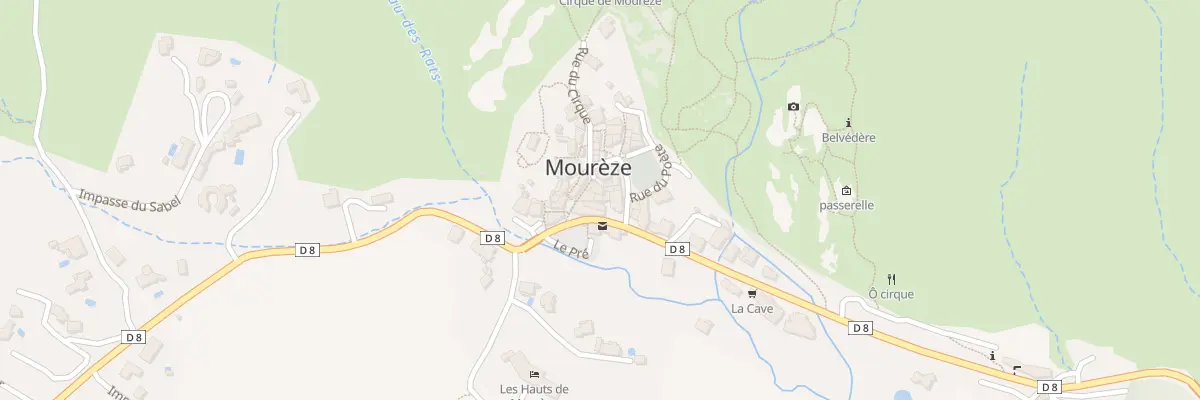 Plan du 32 Rte de la Dolomie à Mourèze