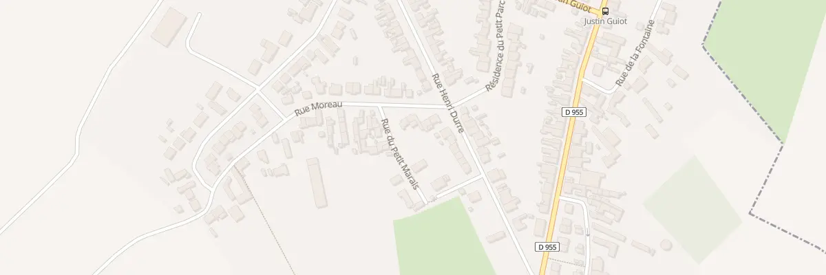 Plan du 1D Rue Moreau à Hélesmes