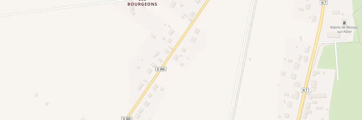 Plan du 13 Rte de la Ferté à Bessay-sur-Allier