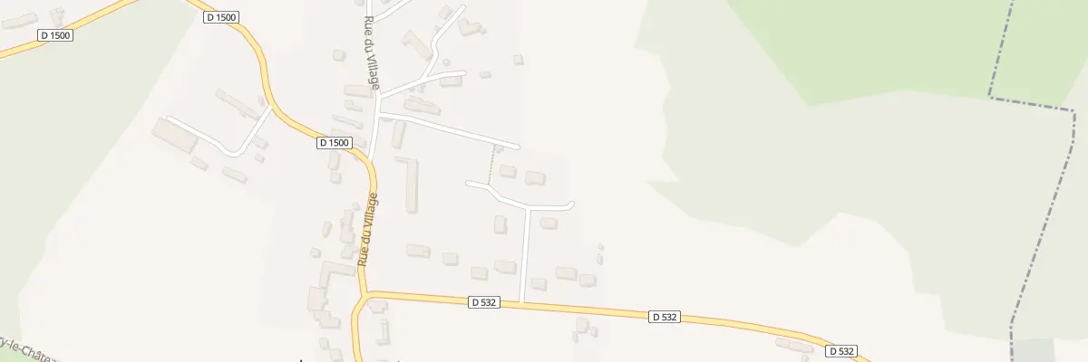 Plan du 3 Che du Pommier Blanchart à Jumencourt