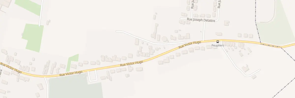 Plan du 201 Rue Victor Hugo à Escaudain