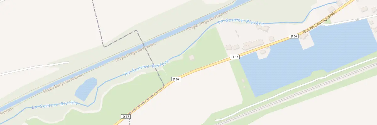 Plan du 1428 Rue de St Quentin à Essigny-le-Petit