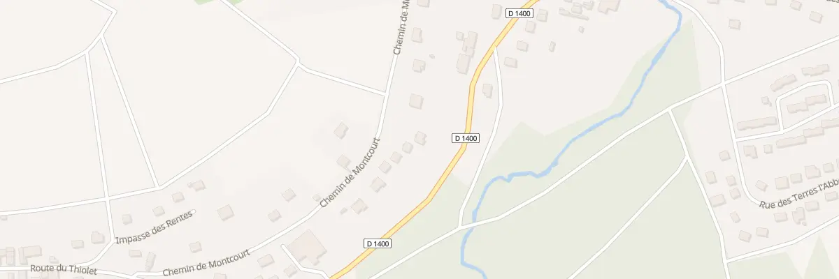 Plan du 18 Che de Montcourt Ham de Crogis à Essômes-sur-Marne