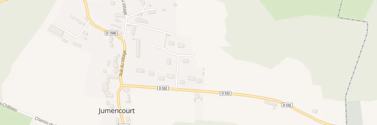 Plan du 9001 Rte de Landricourt à Jumencourt