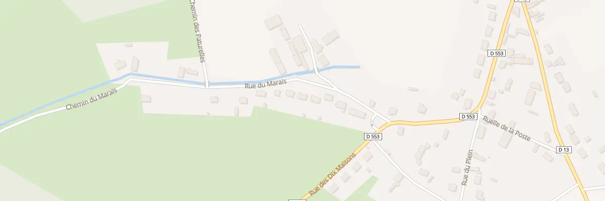Plan du 7 Rue du Marais à Deuillet