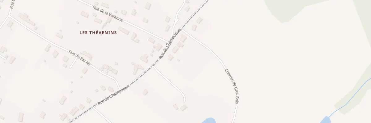 Plan du 86 Rue de Champodon à Espinasse-Vozelle