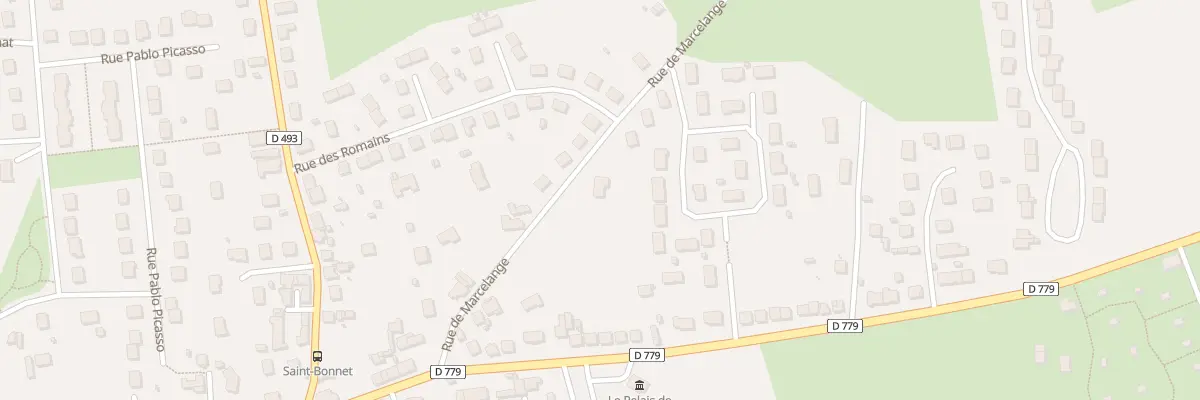 Plan du 14 Rue de Marcelange à Yzeure