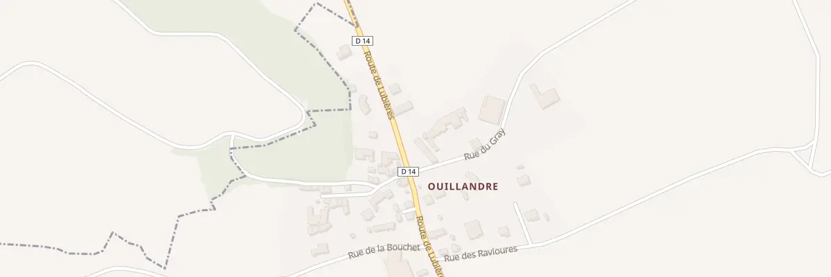 Plan du 8 Rte de Lubieres à Cohade