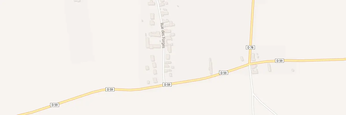 Plan du 3B Rue des Forges à Villuis