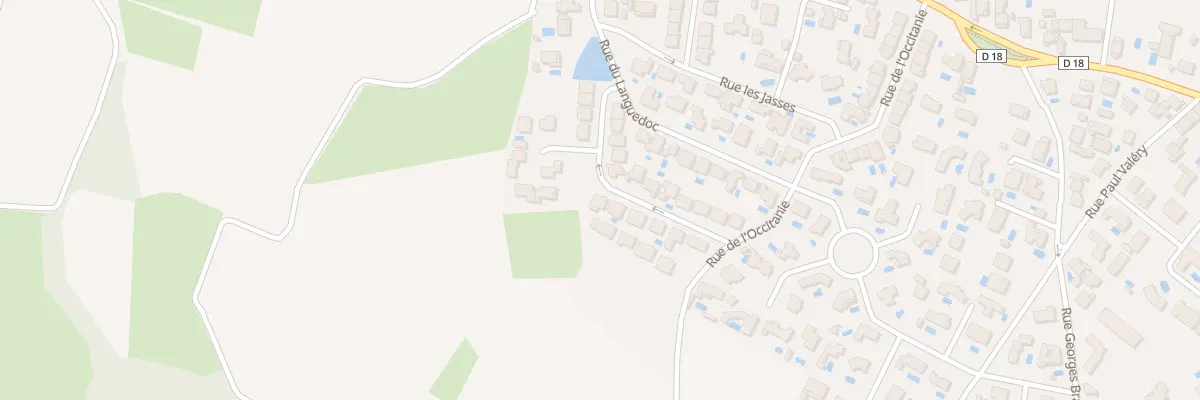 Plan du 23 Rue du Roussillon à Montblanc