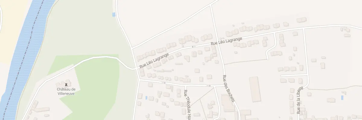 Plan du 577 Rue Léo Lagrange à Villeneuve-Saint-Germain