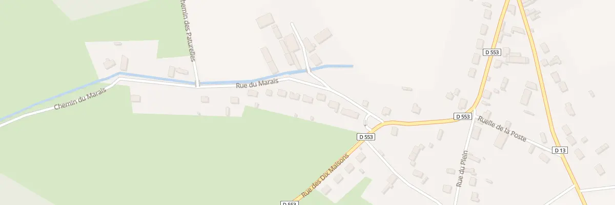Plan du 5 Rue du Marais à Deuillet
