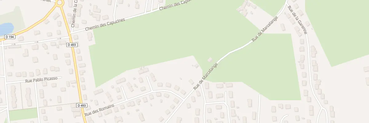Plan du 27 Rue de Marcelange à Yzeure