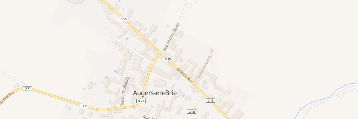 Plan du 21 Rue Grande à Augers-en-Brie