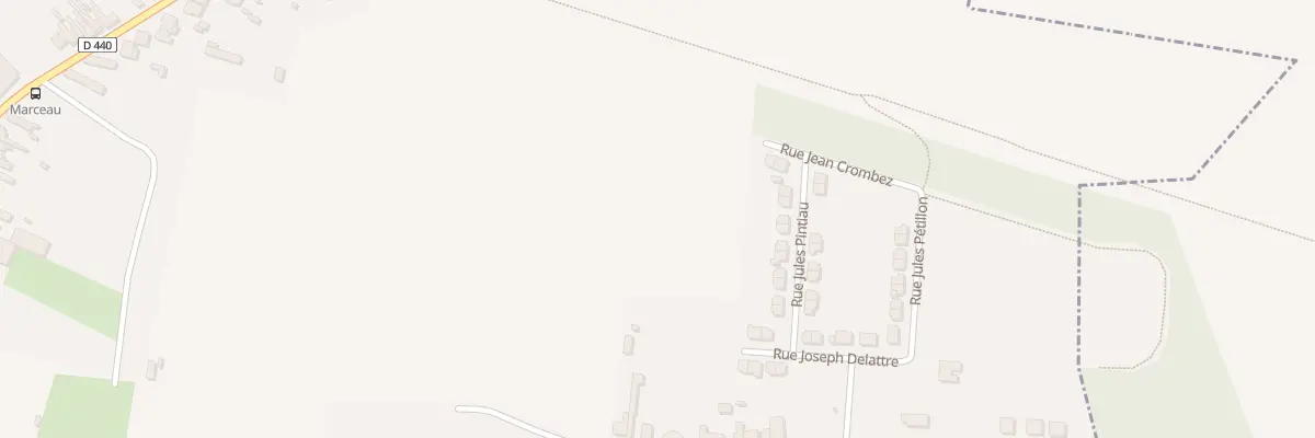 Plan du 209 Rue Victor Hugo à Escaudain