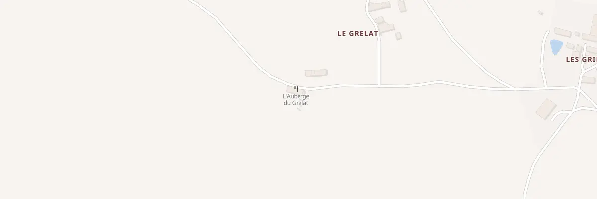 Plan du 420 Le Grelat Ouest à Étais-la-Sauvin