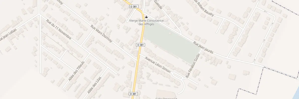 Plan du 3 Rue Leon Simon à Neuville-sur-Escaut