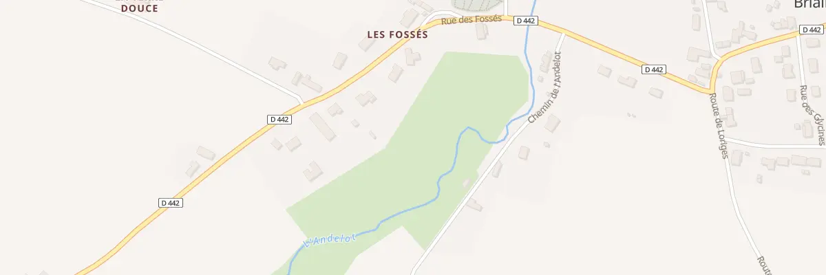 Plan du 15 Rue des Fossés à Paray-sous-Briailles