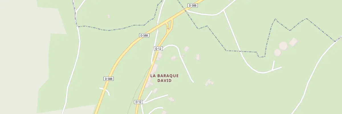 Plan du 5100 La Baraque David à Saint-Laurent-Chabreuges