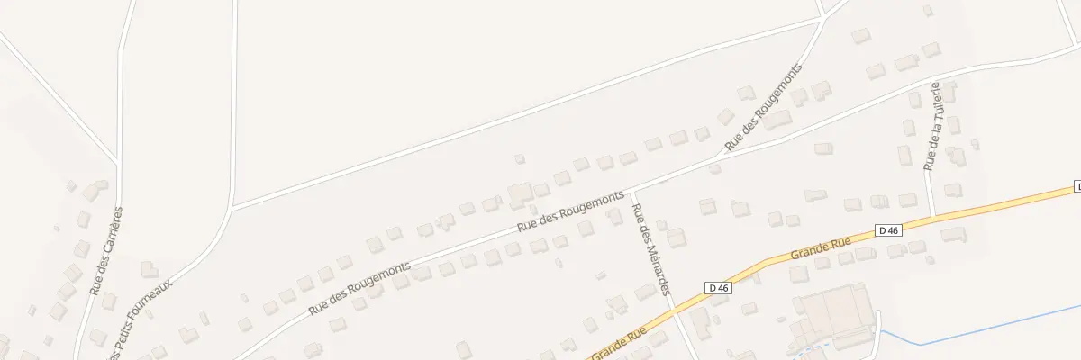 Plan du 43 Rue des Rougemonts à Saligny