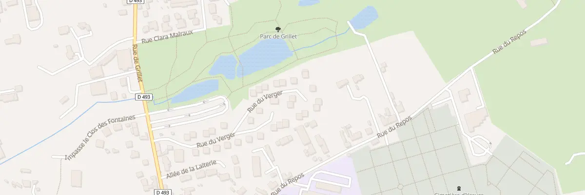 Plan du 37 Rue du Verger à Yzeure