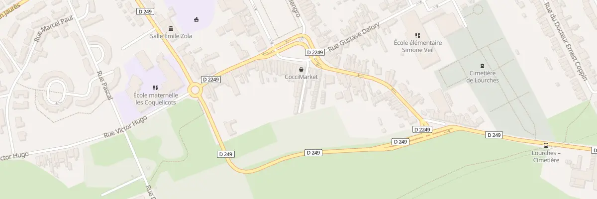 Plan du 162E Rue Carnot à Lourches