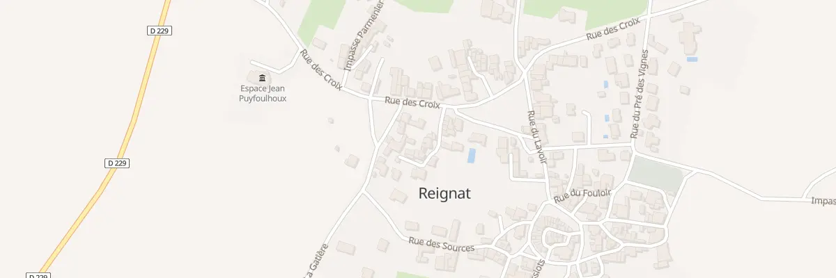 Plan du 5098 Bourg de Reignat à Reignat