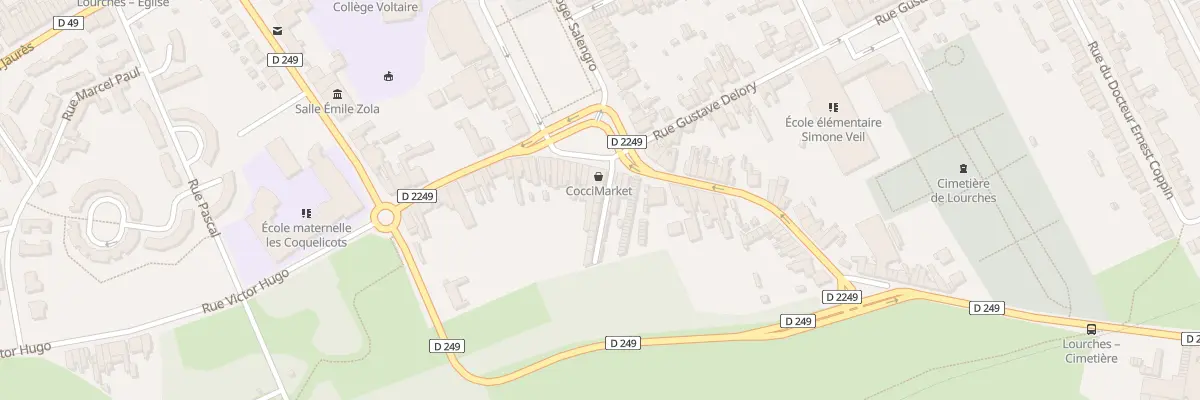 Plan du 162A Rue Carnot à Lourches