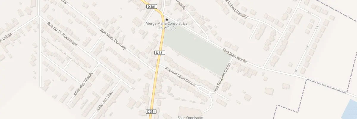 Plan du 7 Rue Leon Simon à Neuville-sur-Escaut