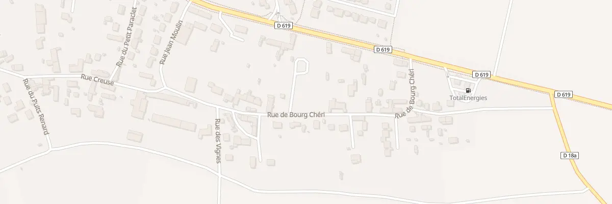 Plan du 13B Rue de Bourg Cheri à Sourdun