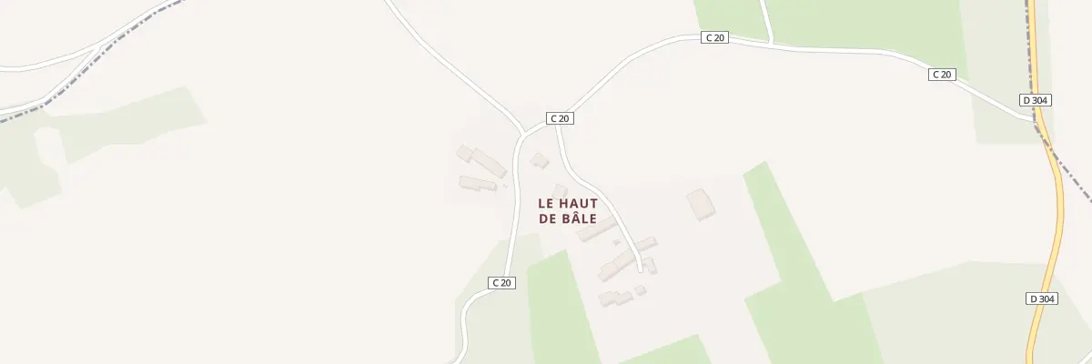 Plan du 1 Rue de la Vigne du Château à Parly