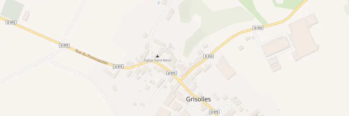 Plan du 10 Rue du Pommelotier à Grisolles